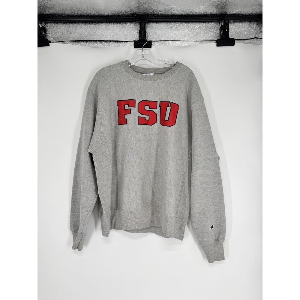 Champion Reverse Weave FSU Florida State Seminoles Crewneck Sweatshirt Vintage L